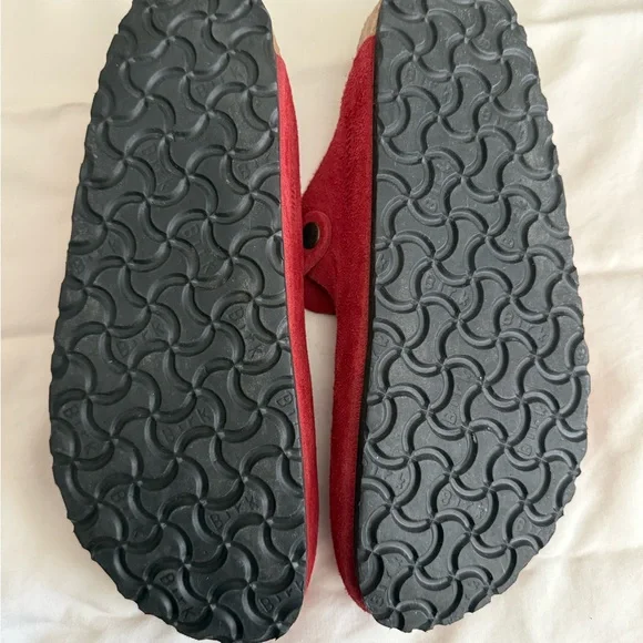 Birkenstock Bern Red Suede - Picture 5 of 6